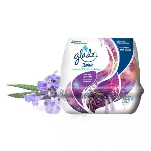 Sáp thơm khủ mùi Glade 180g (lavender, chanh, tươi mát, sớm mai...)