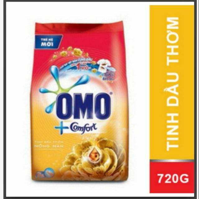 Bột giặt OMO 800g/720g comfort