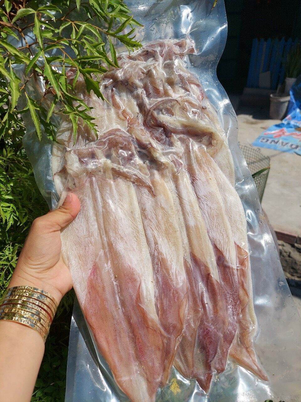Mực khô sông đốc cà mau size 7-10 con/kg 500gr/ gói