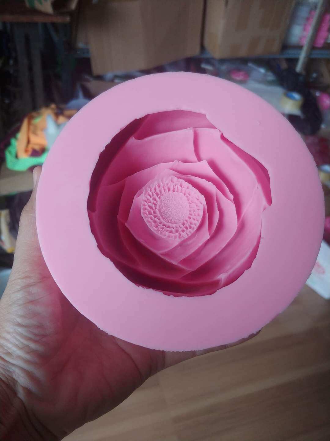 khuôn hồng trà đại 12cm