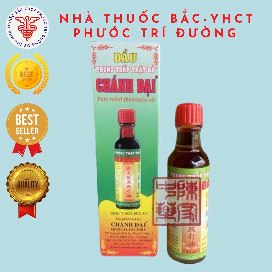 Dầu phong thấp trật đã chánh đại 10ml