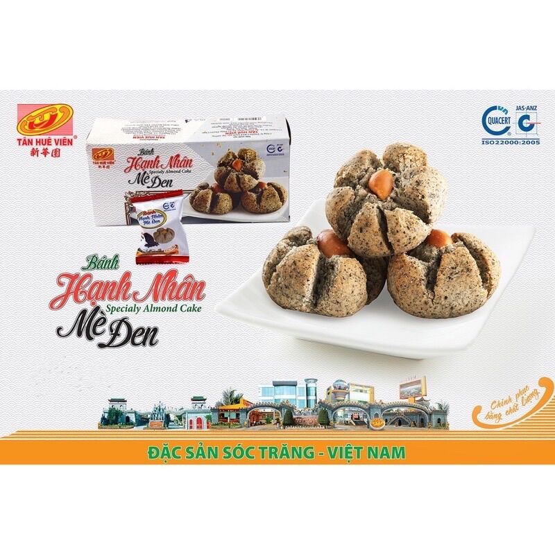 Hạnh nhân mè đen Tân Huê Viên