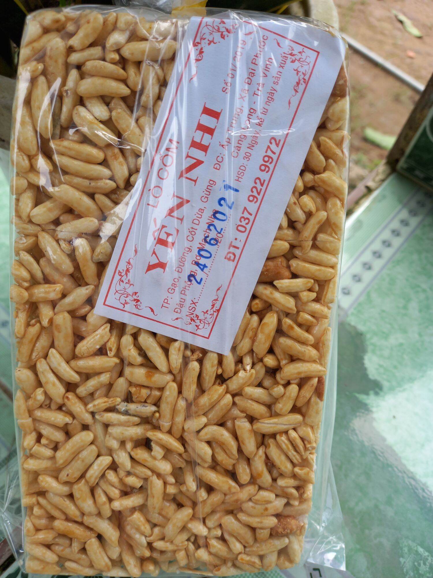 Combo 4 Cây Cốm Gạo Miền Tây Giòn Béo 200g