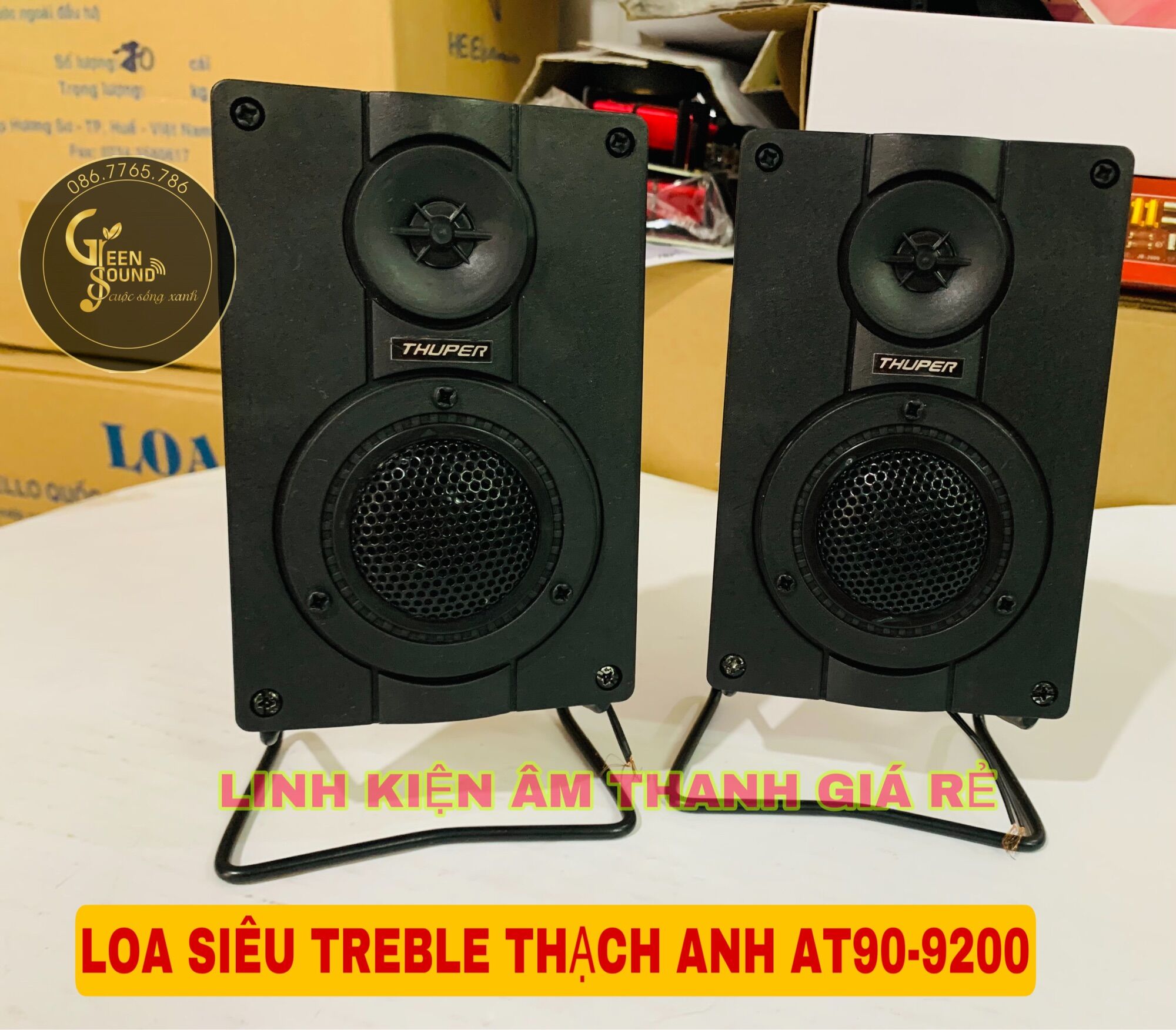 LOA SIÊU TREBLE THẠCH ANH AT90-9200 - giá 1 đôi