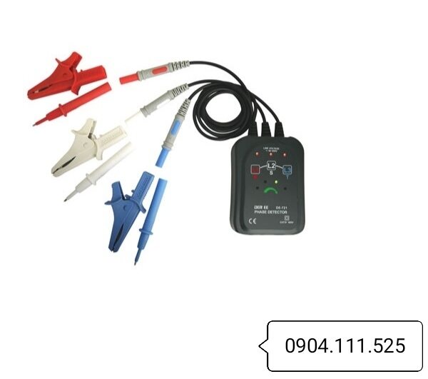 [HCM]Đồng hồ đo thứ tự pha DEREE DE-721