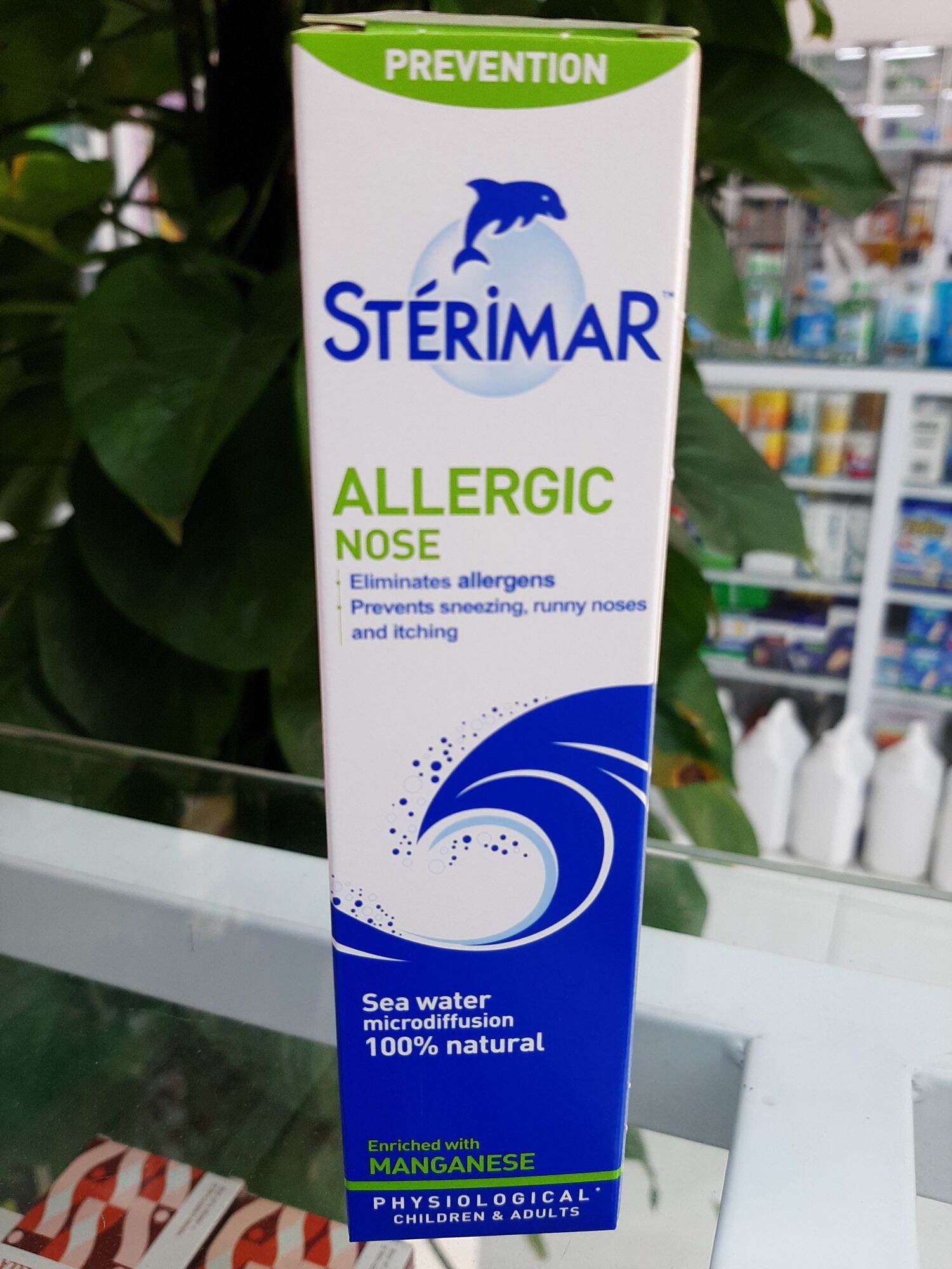 Xịt mũi Sterimar Allergic Nose vệ sinh mũi, ngừa dị ứng chai 50ml