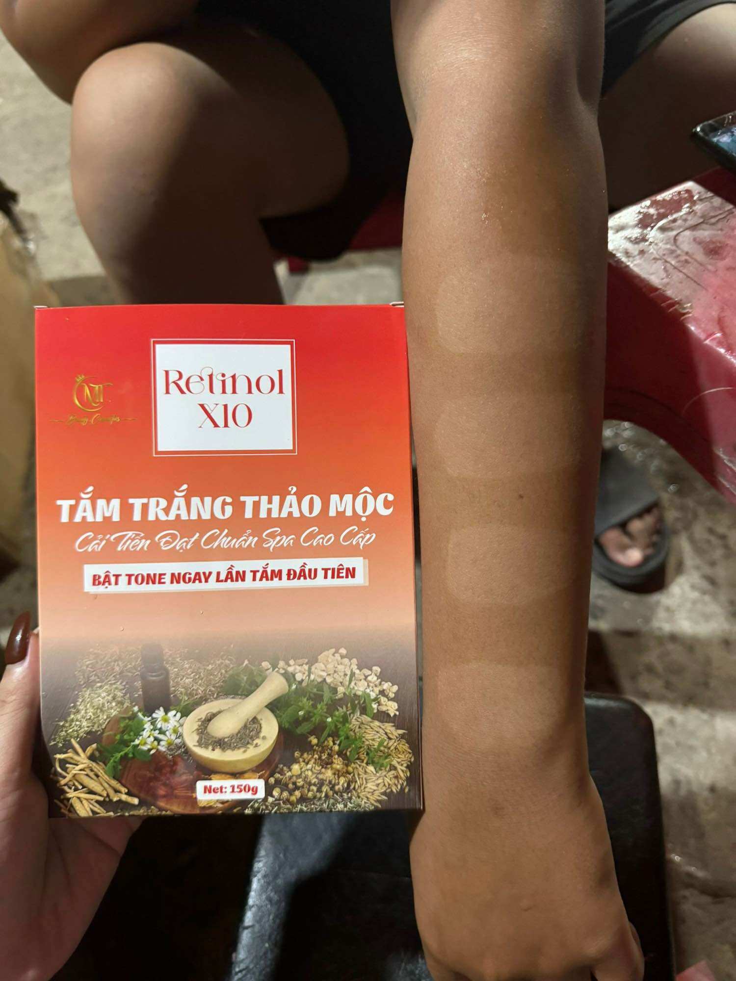 Tắm Trắng Da Toàn Thân