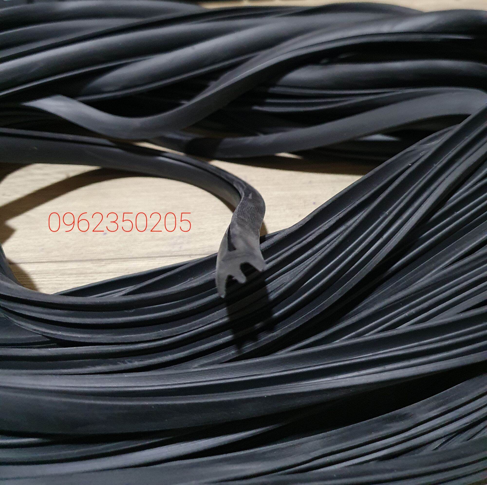 [HCM]2 Kg Ron Nhét Kính Cửa Nhôm Hệ 700 Màu Đen 8ly9ly10ly.