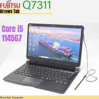 Laptop 2 trong 1 Fujitsu Q7311 Core i5-1145G7 8gb ram 512gb SSD NVMe màn hình 13.3” Full HD cảm ứng đa điểm