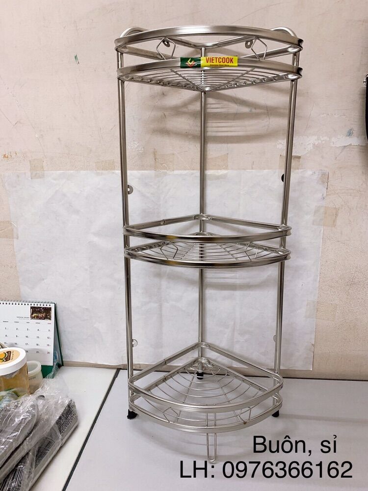 Kệ Góc inox Việtcook