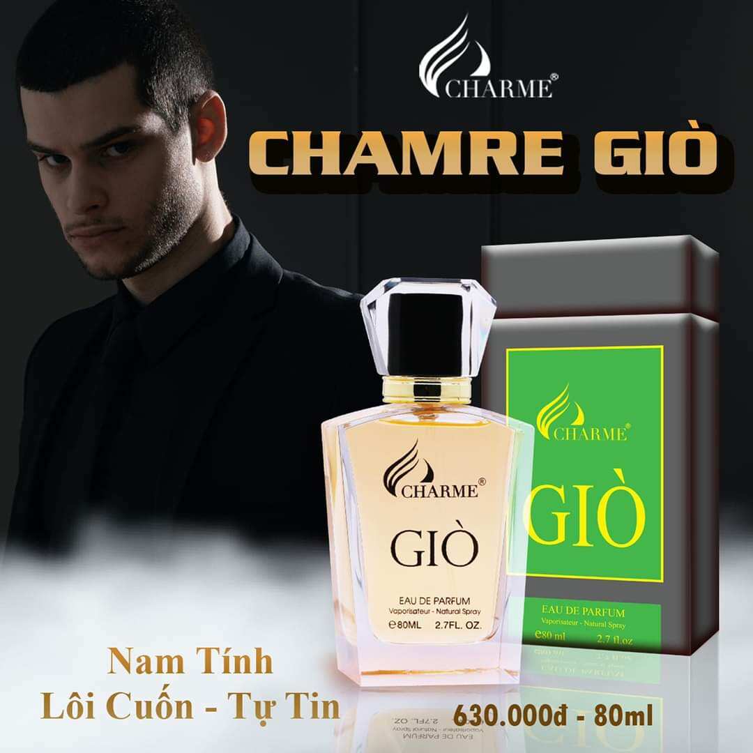 Nước Hoa Nam Giò 80ml - Mạnh Mẽ, Cá Tính