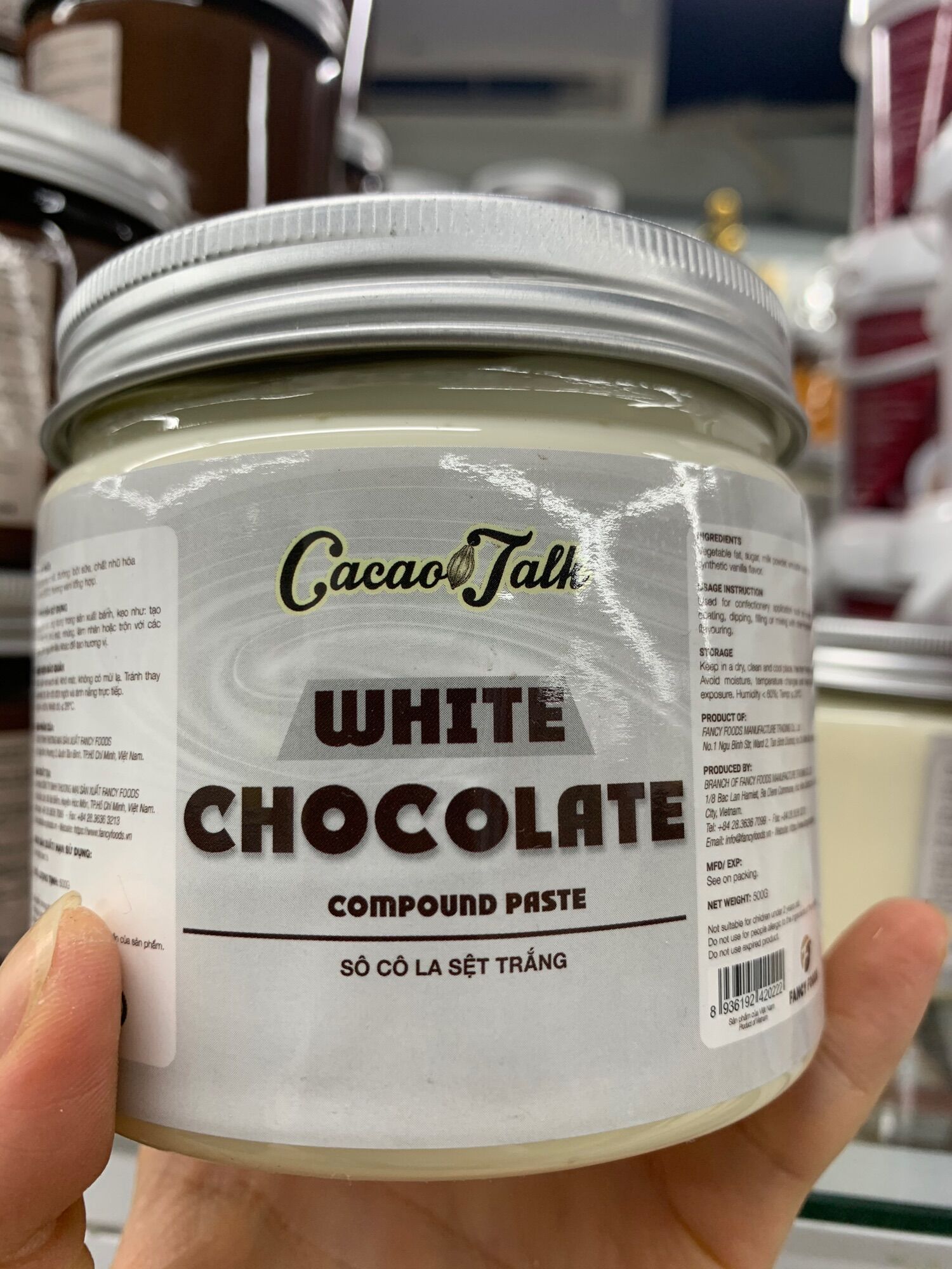 Socola Sệt Cacao Talk 500gr