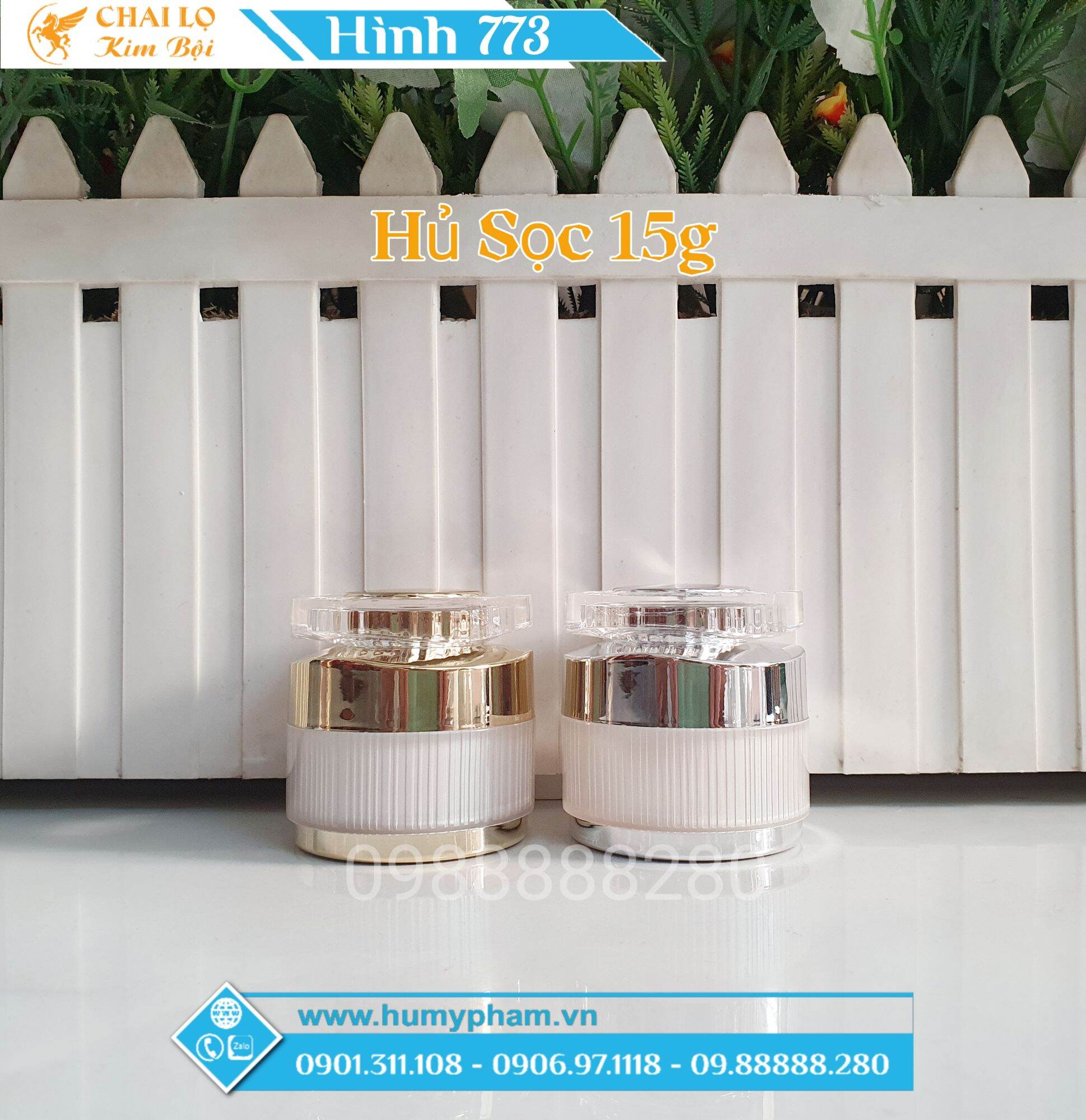 HỦ ĐỰNG KEM FACE SỌC 15g