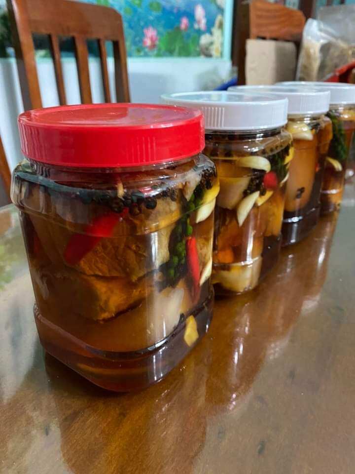 Thịt heo ngâm nước mắm
