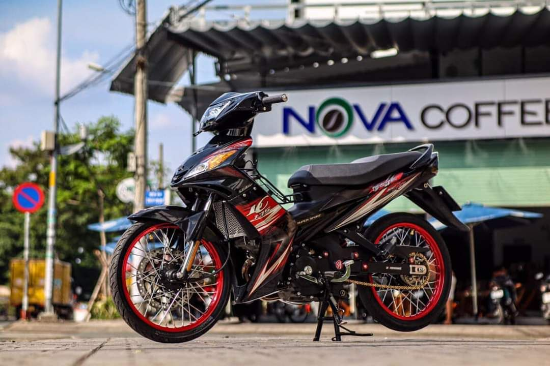 Tem rời exciter 2010 đen đỏ