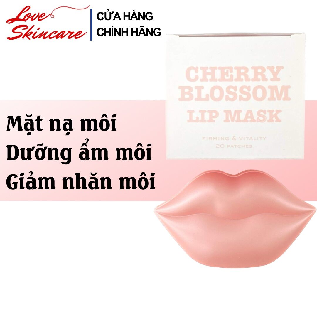 Mặt nạ môi kocostar cherry blossom lip mask loveskincare vn