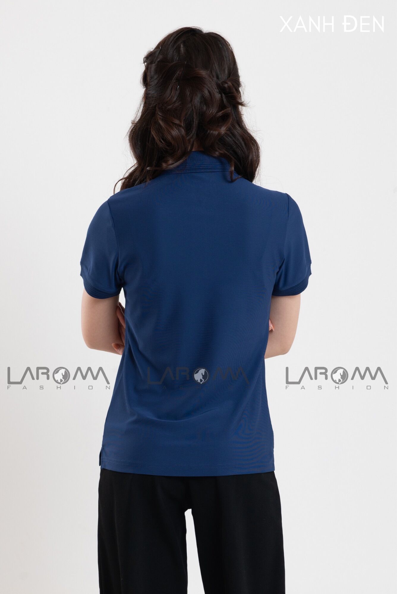 Áo polo phông có cổ Laroma của nữ