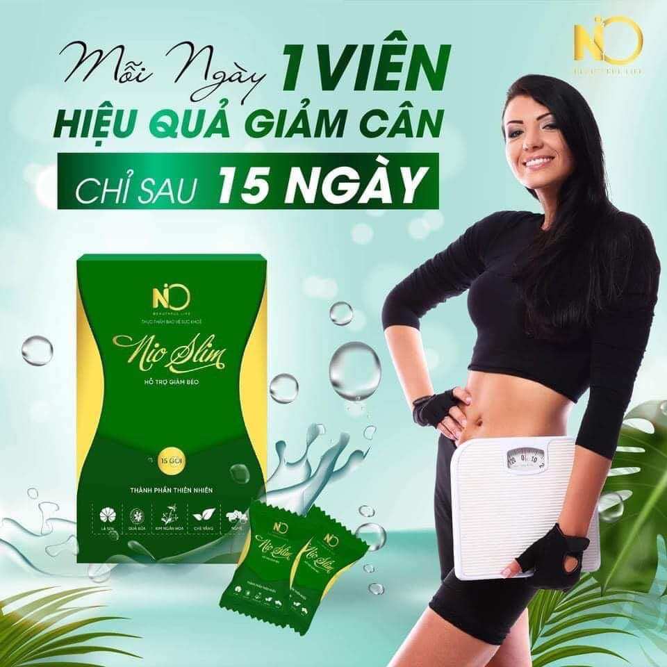 Nio Slim Kẹo Gôm Giảm Cân