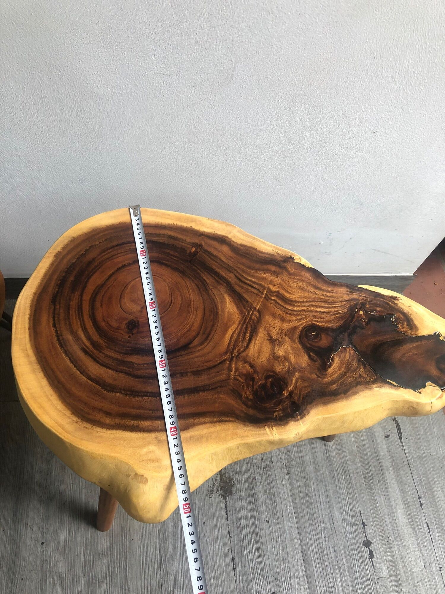 [HCM]Mặt bàn gỗ me tây tự nhiên