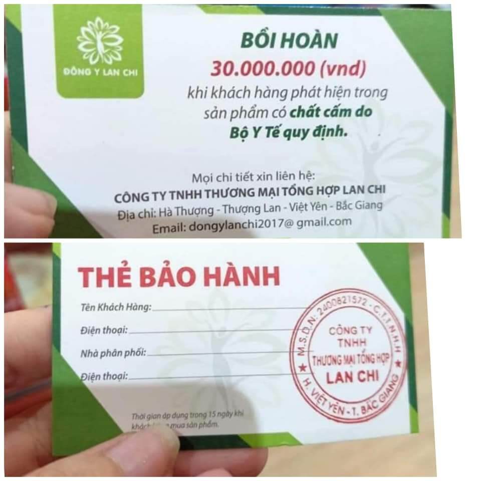 5 hộp Cần Tây Hồng Sâm Lan Chi