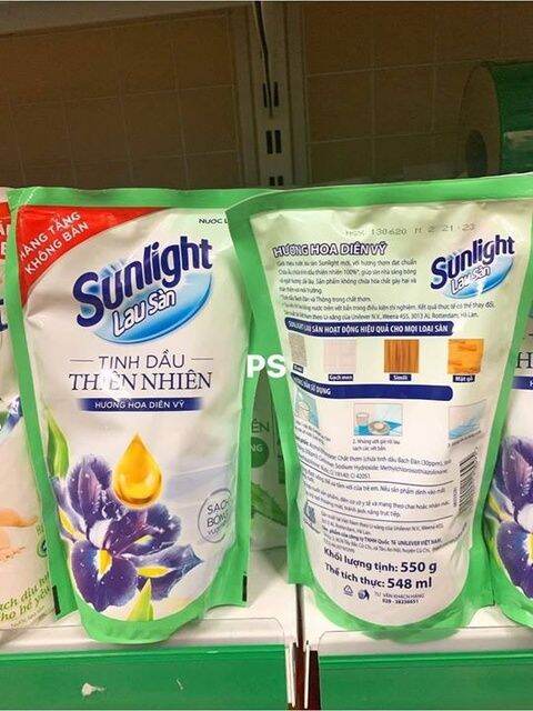 Nước lau sàn Sunlight túi 550g hoặc 700g