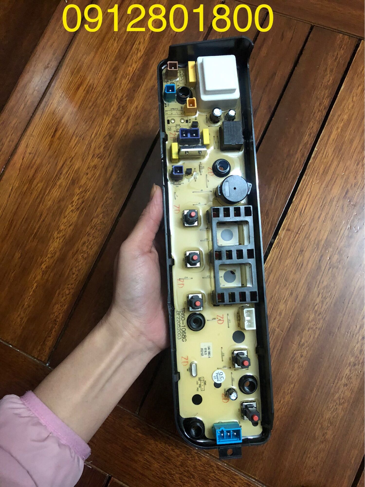 Bo mạch máy giặt Midea 5 phím lồng đứng