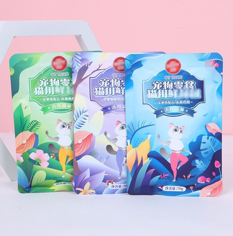 💥 Pate WANPY BEAUTY dưỡng lông cho mèo - gói 70gr 💥 soup thưởng ciao cho mèo