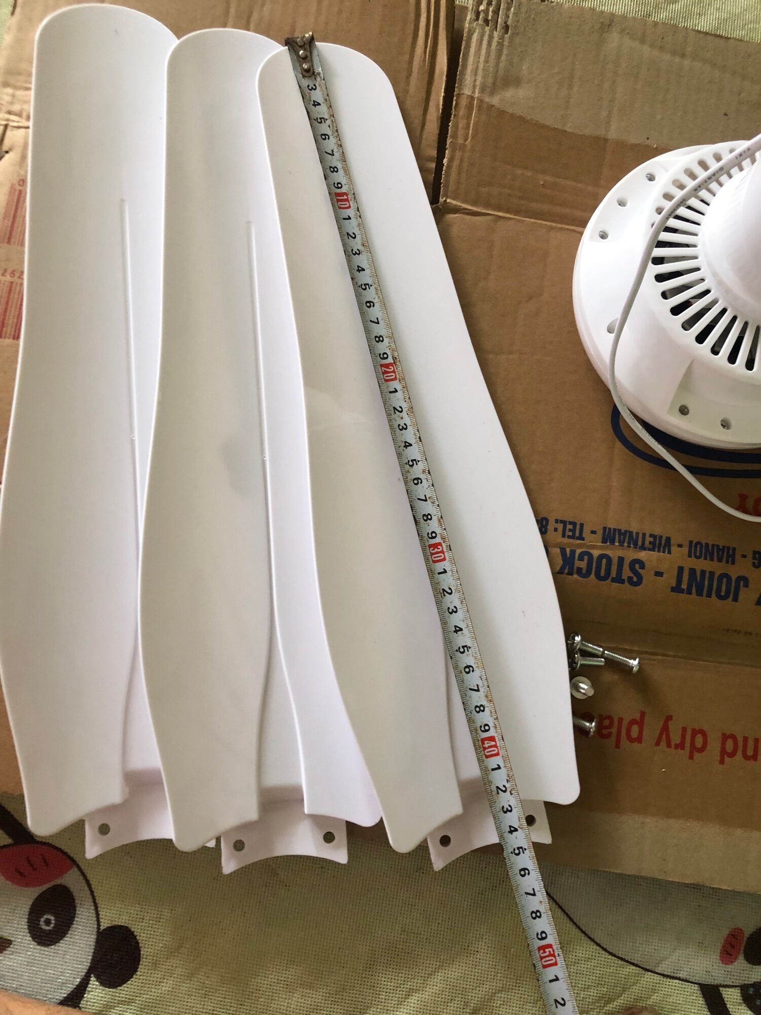 Quạt Trần Mini 3 Cánh Sải 1050mm  Chạy Cực Êm (hàng đã được test 100% )