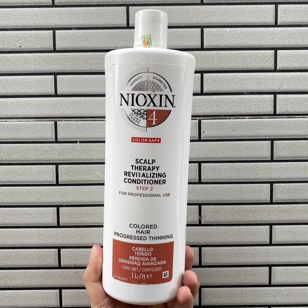 Nioxin 4 anti-hair loss stimulating shampoo 1000ml