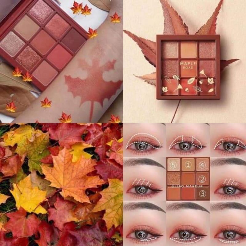 [CHÍNH HÃNG][SẴN] Bảng phấn mắt 9 ô Etude House Maple Road