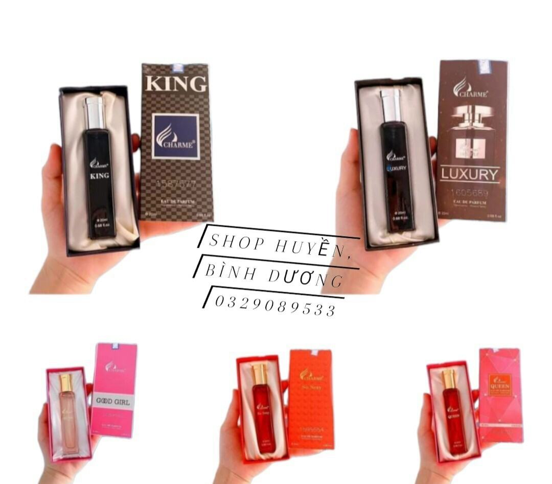 (Chính Hãng) Nước Hoa Nam Nữ 20 ml - Nước hoa good gril, Luxury, king - Mùi hương sang trọng, quyến rũ