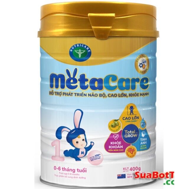 (Date 2023) Sữa bột Metacare 1 900g (CAM KẾT CHÍNH HÃNG)