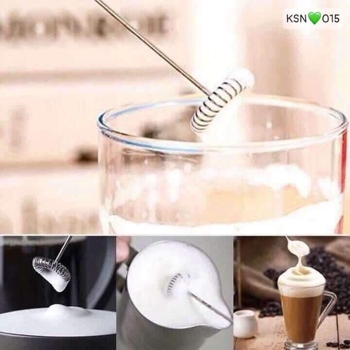 Dụng cụ đánh trứng, đánh bọt cafe mini -NUTIMART