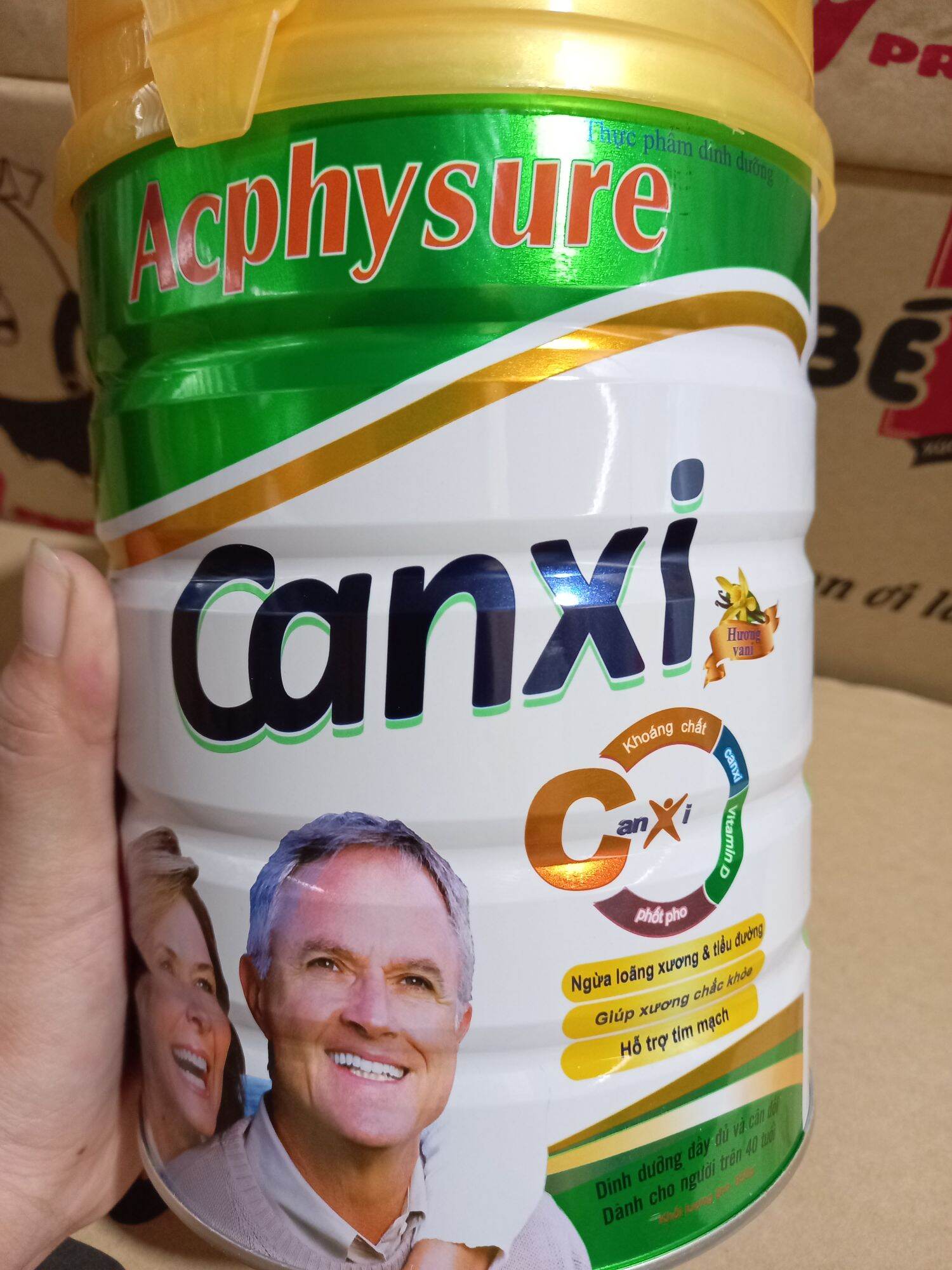 Acphysure canxi lon 900g