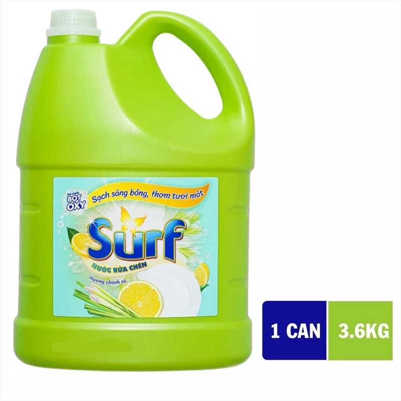 Nước rửa chén Surf túi tiết kiệm 3,4kg