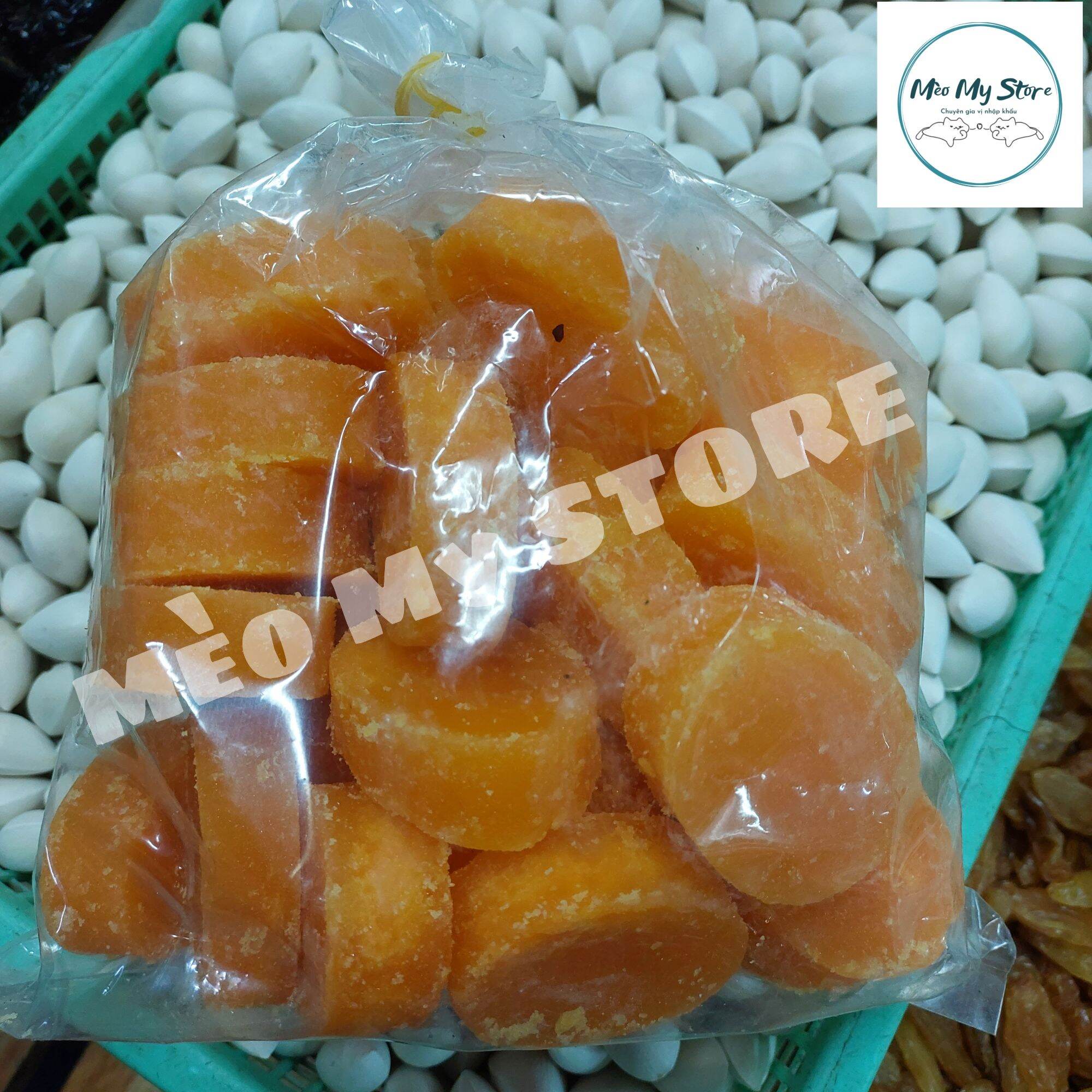 1kg đường tán màu cam đẹp