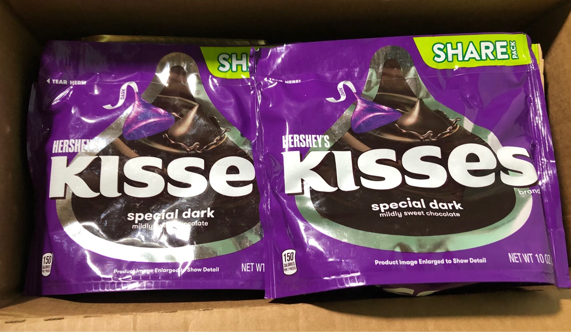 Chocolate Hershey’s Kisses Special Dark 283gr