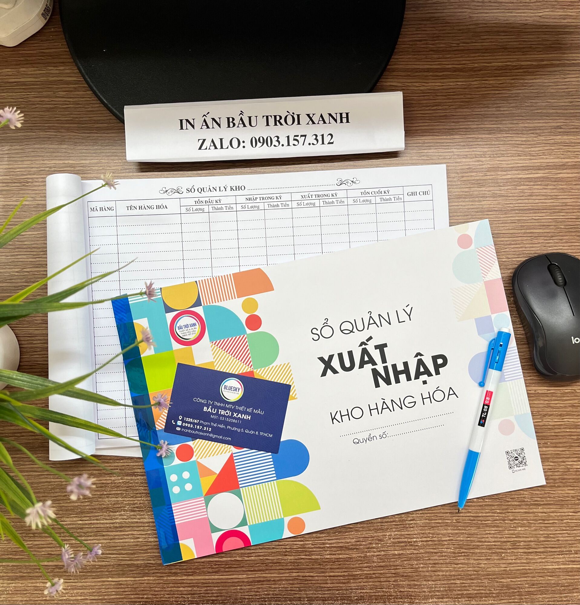 SỔ NHẬP HÀNG/ SỔ BÁN HÀNG KHỔ A4 - 50 TỜ/QUYỂN GIẤY DÀY