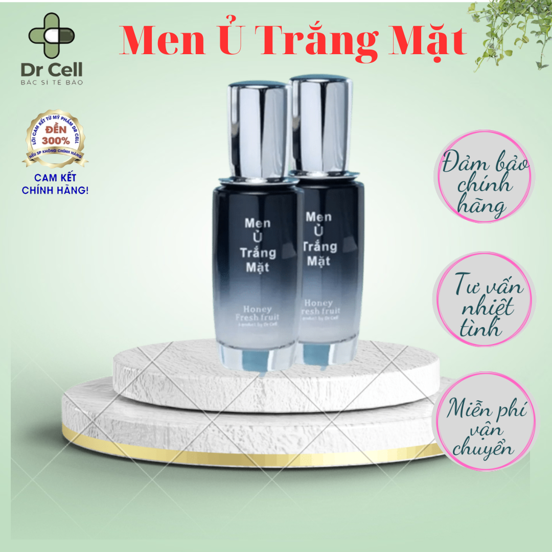 Men ủ trắng da mặt Dr cell
