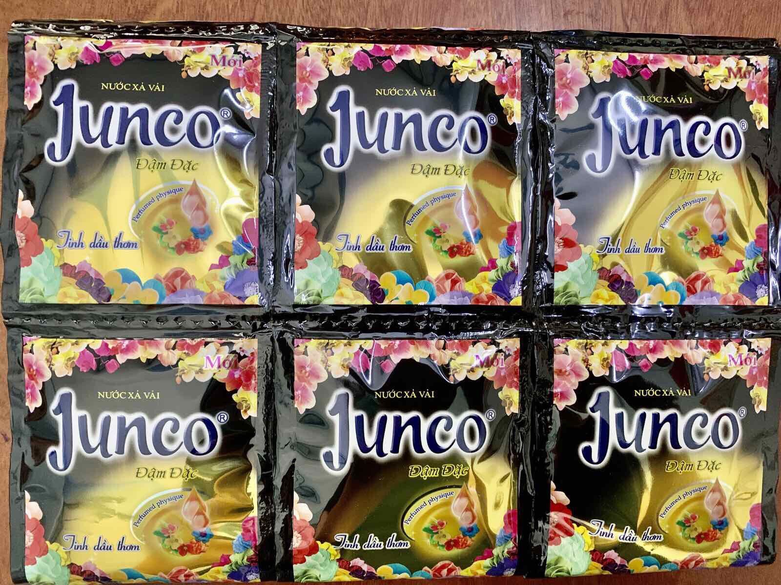 Nước xả vải Junco đậm đặc - màu đen