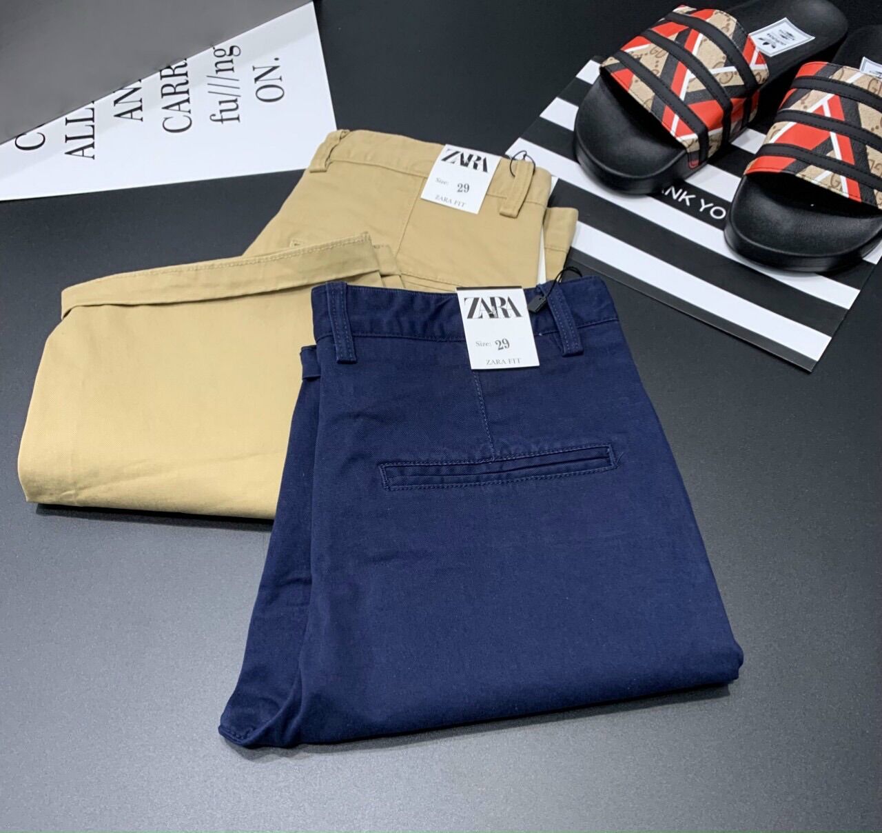 Quần short kaki ZARA nam cao cấp