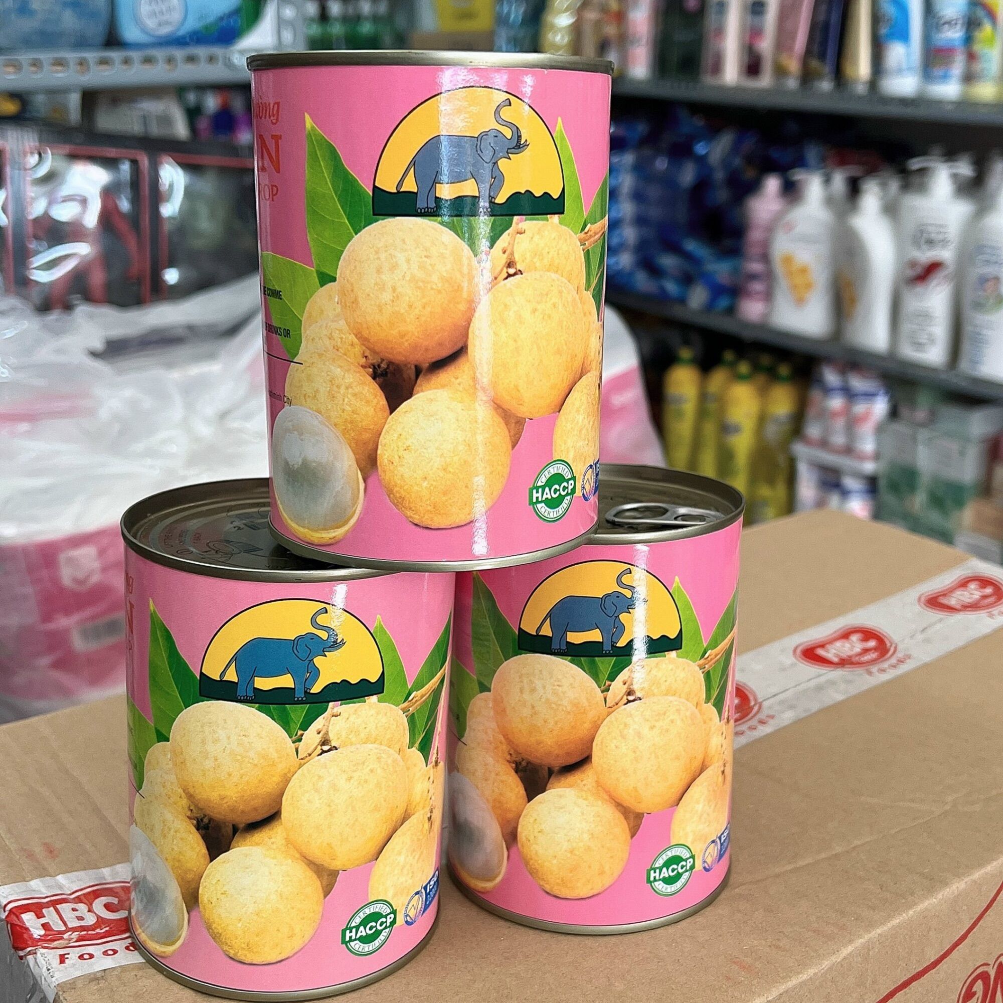 Nhãn ngâm nước đường Thái Lan 565g