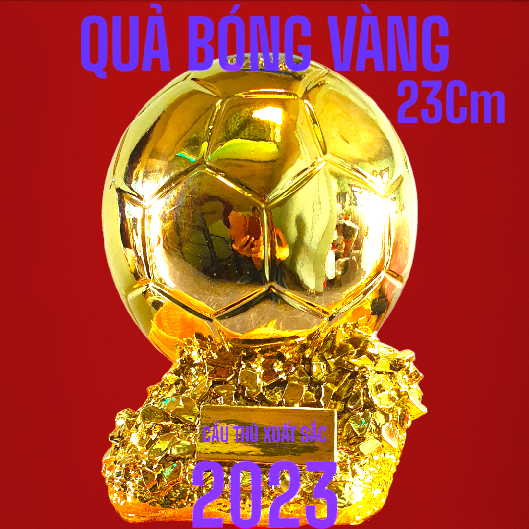 Quả bóng vàng 2023 size to