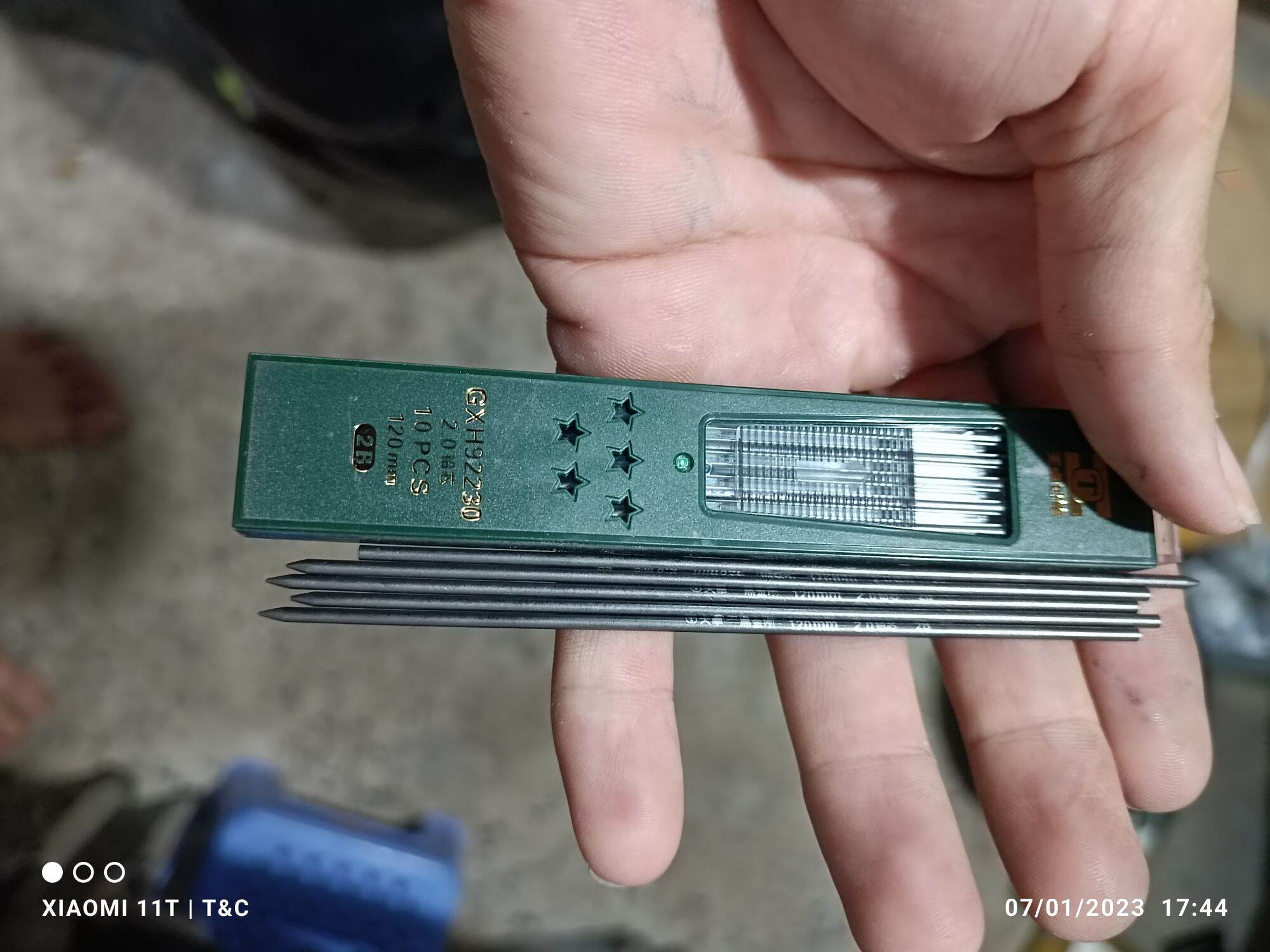 Ruột bút chì 2.0 chì 2B