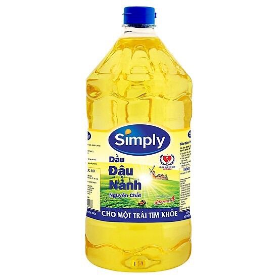 Dầu đậu nành Simply chai 2L