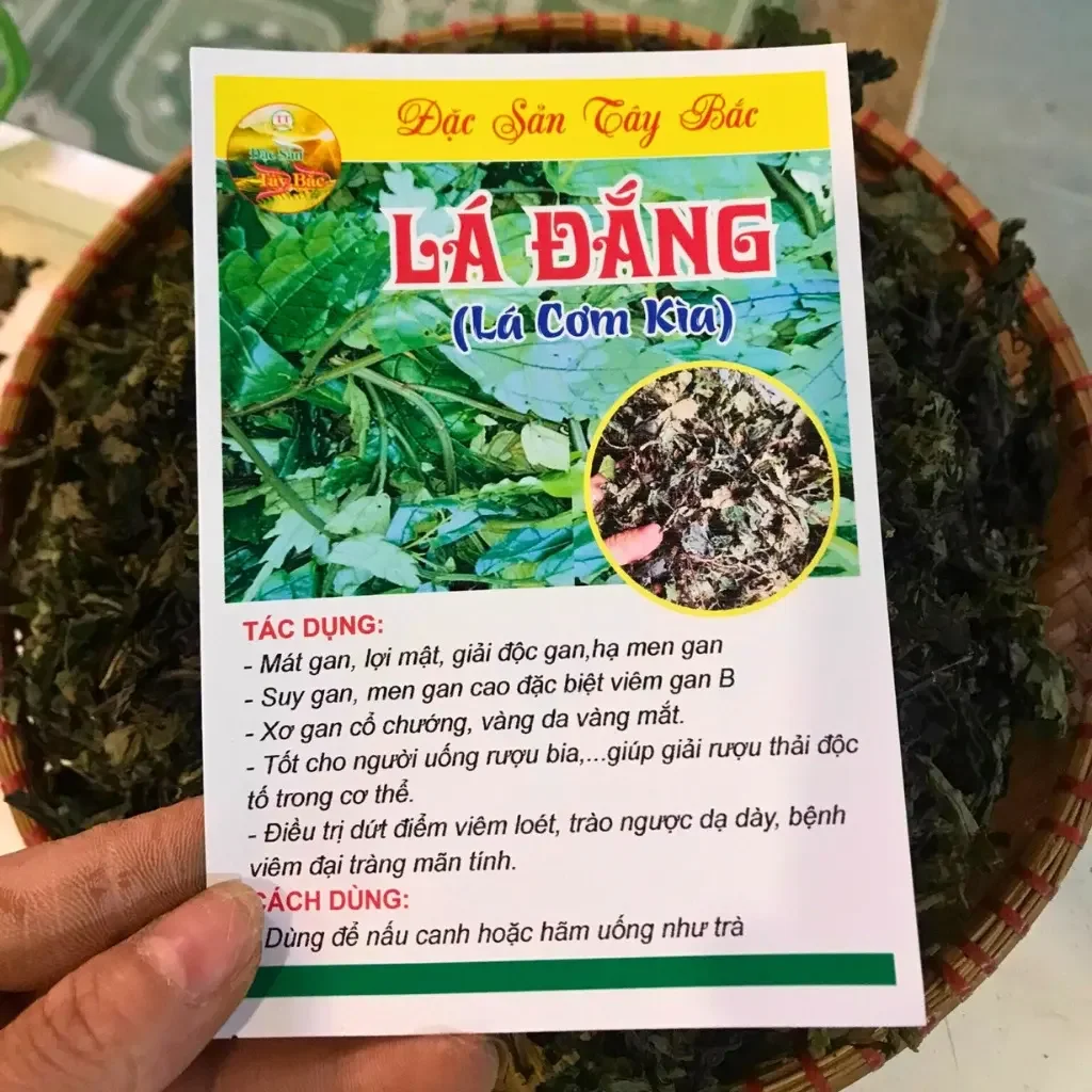 đắng chữa dạ dày loại 1 Túi 1KG (lá cơm kìa), lá rau đắng rừng khô nấu canh dân tộc vùng cao tây bắc