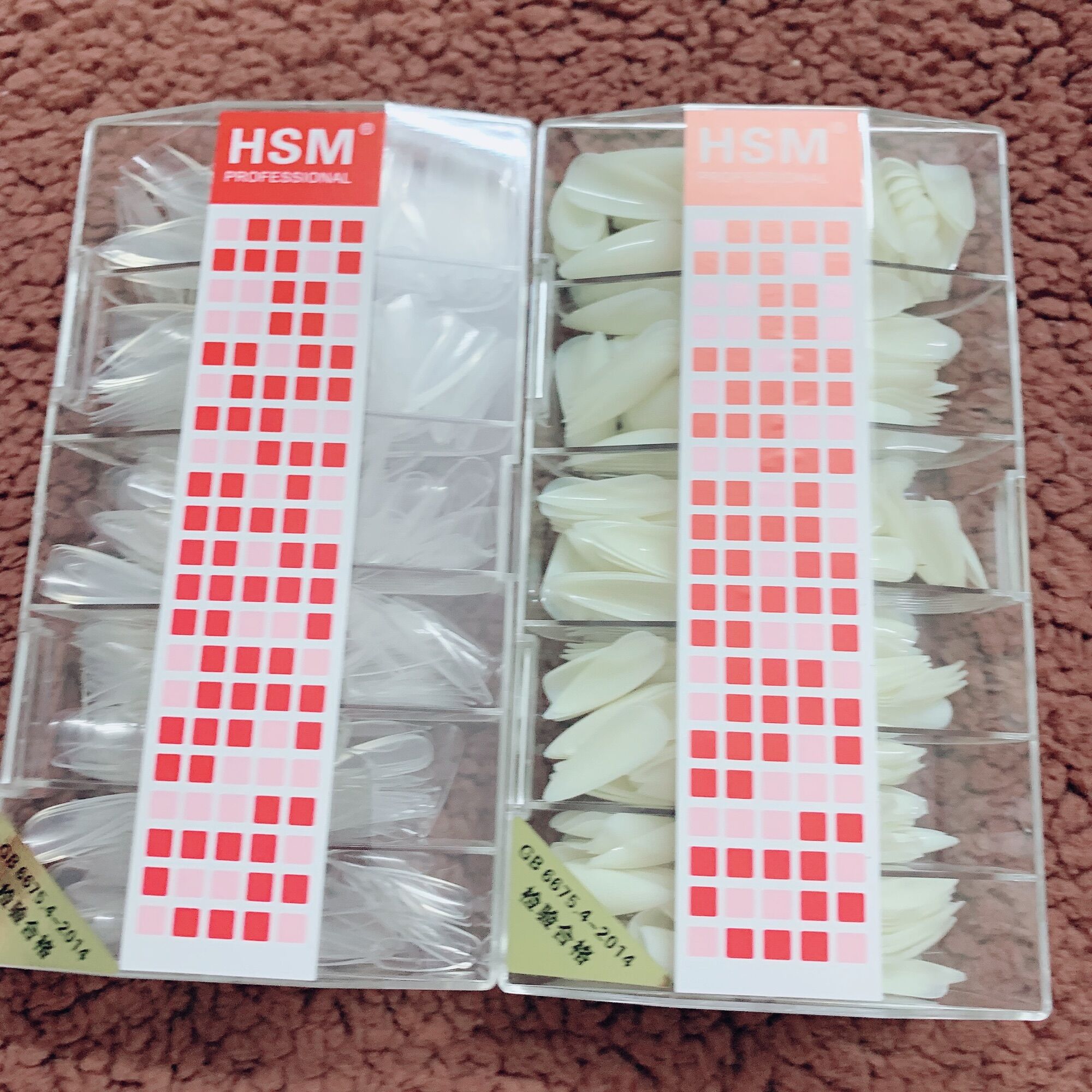 Móng úp HSM form nhọn dài Hàn Quốc, móng úp nhọn trơn, móng úp tay, móng hsm