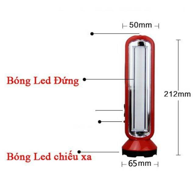 Đèn pin siêu sáng,siêu bền kn 4316 .bh 6 tháng