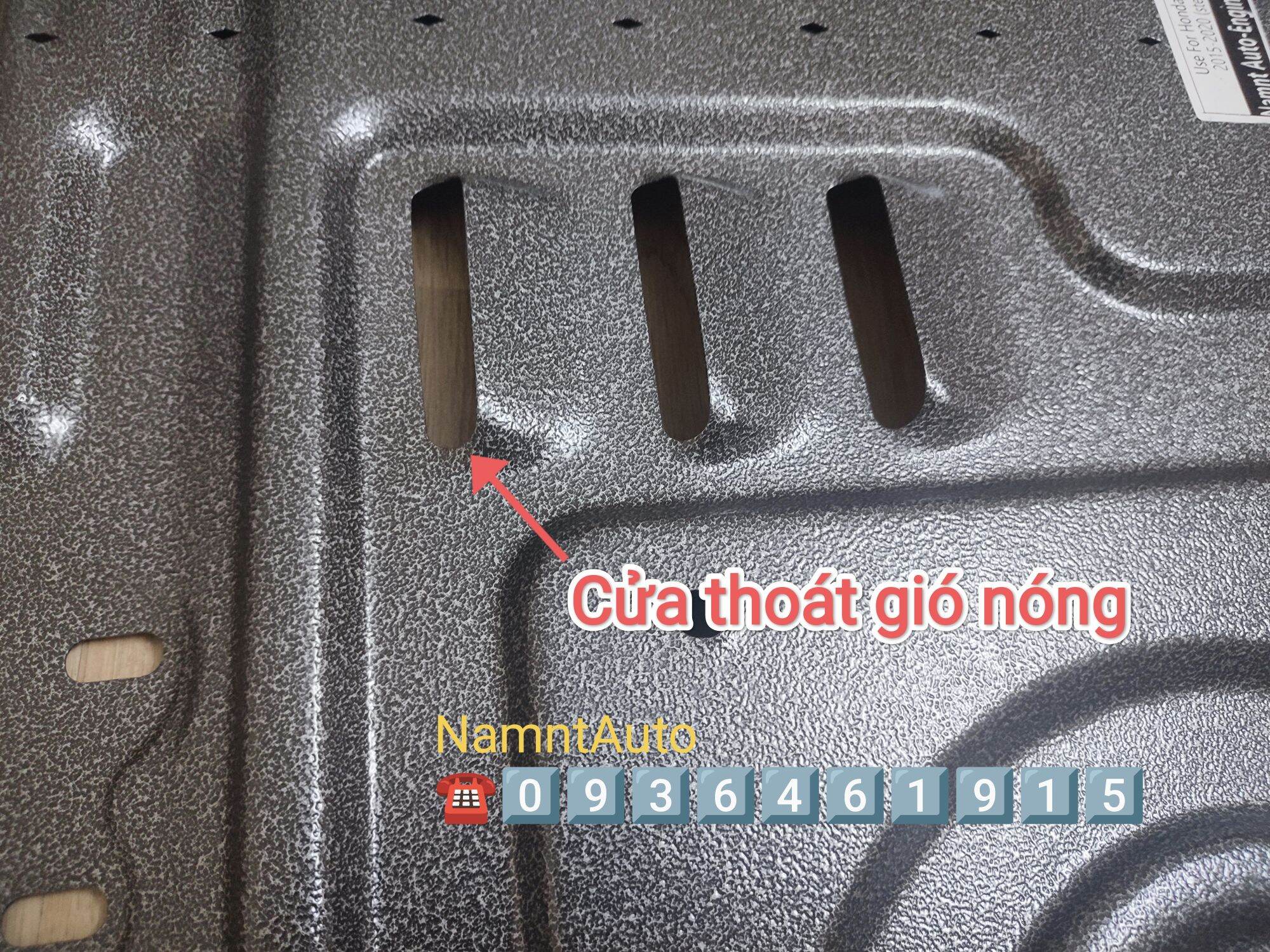Chắn bùn gầm động cơ Honda City 2015-2020; 2021-2024