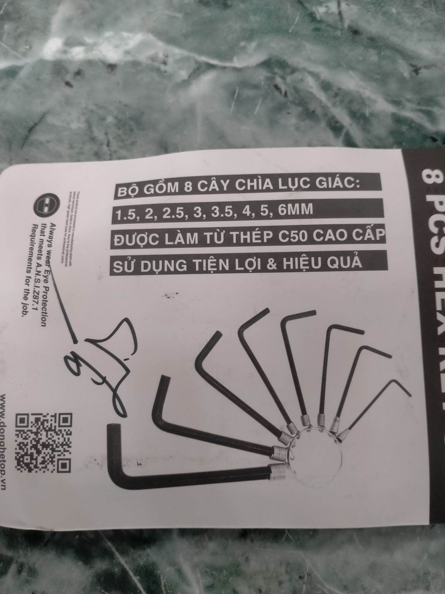 [HCM]Bộ lục giác 8 món